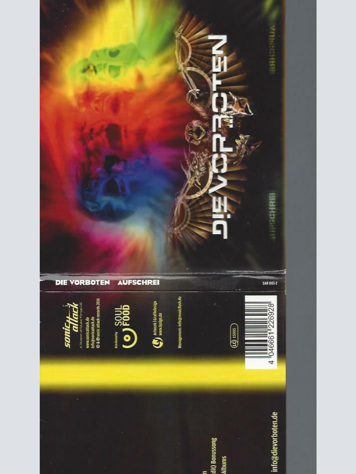 CD--Die Vorboten //  Aufschrei