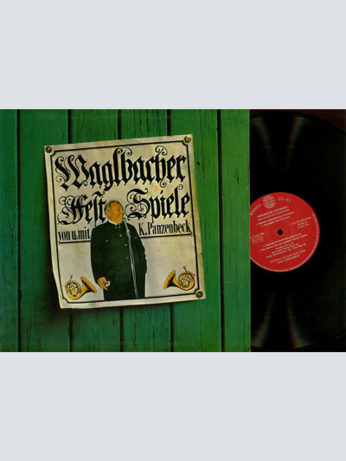 LP--PANZENBECK WAGLBACHER FESTSPIELE  / WEIZER BUAM