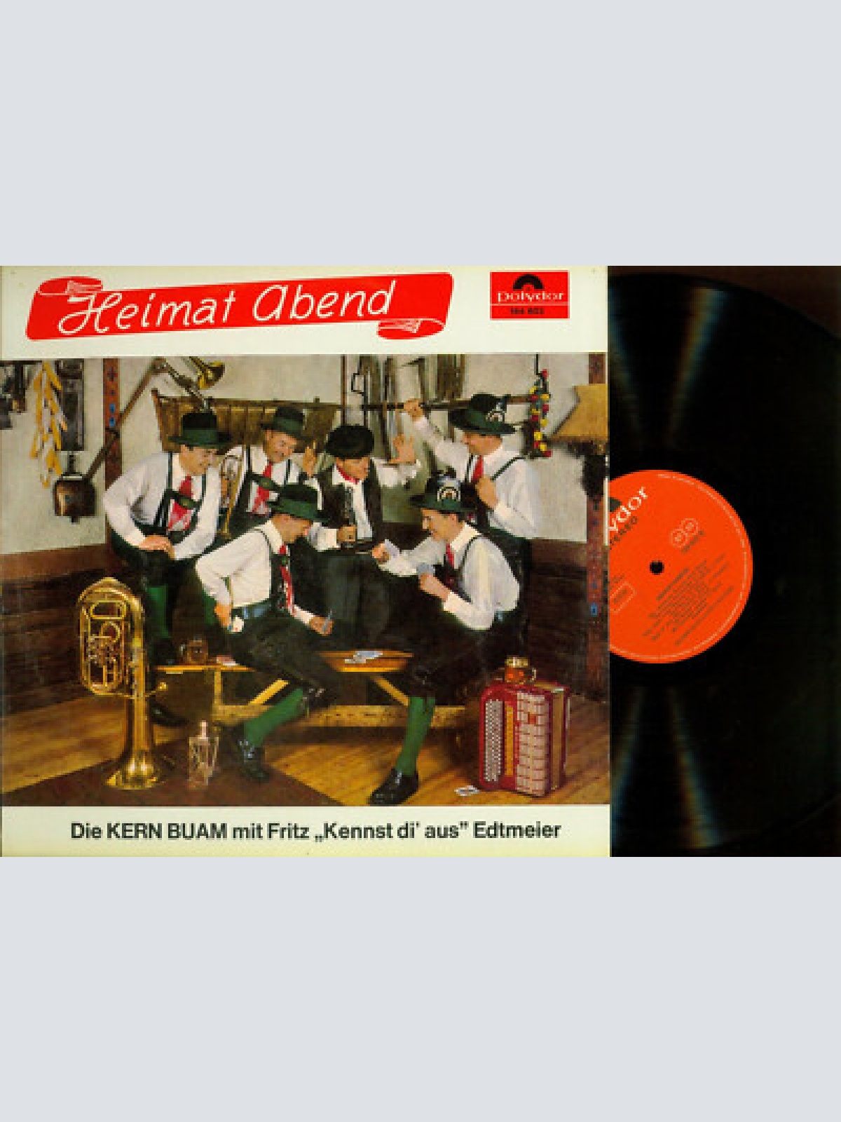 LP--DIE KERN BUAM  HEIMATABEND