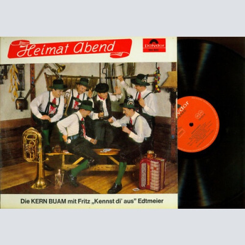 LP--DIE KERN BUAM  HEIMATABEND