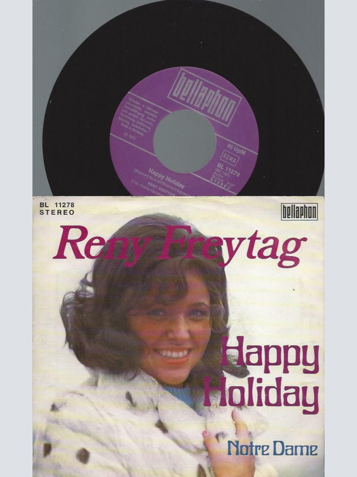 7" --Reny Freytag – Happy Holiday