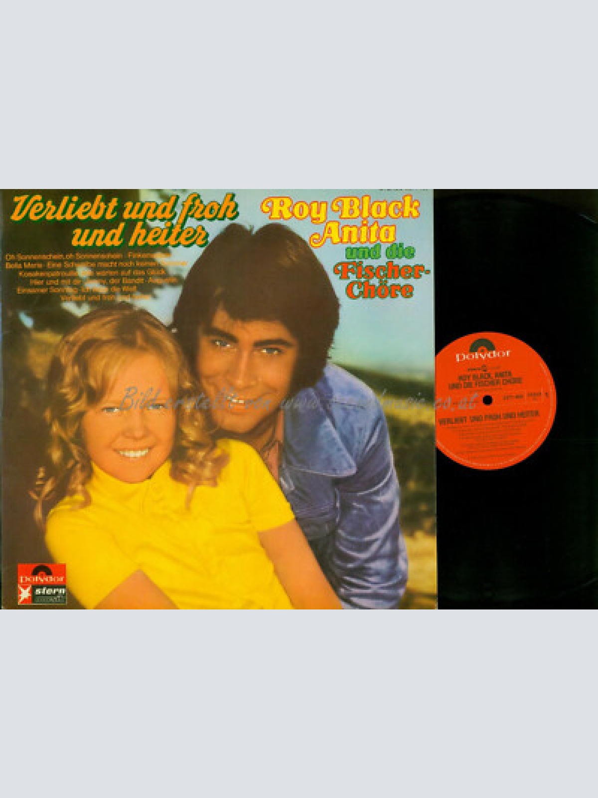 LP--  Roy Black, Anita  Verliebt Und Froh Und Heiter