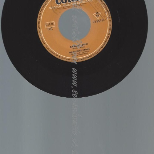 7"    The McGuire Sisters – Sugartime