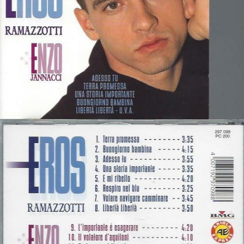 CD--Eros Ramazzotti  //  Enzo Jannacci