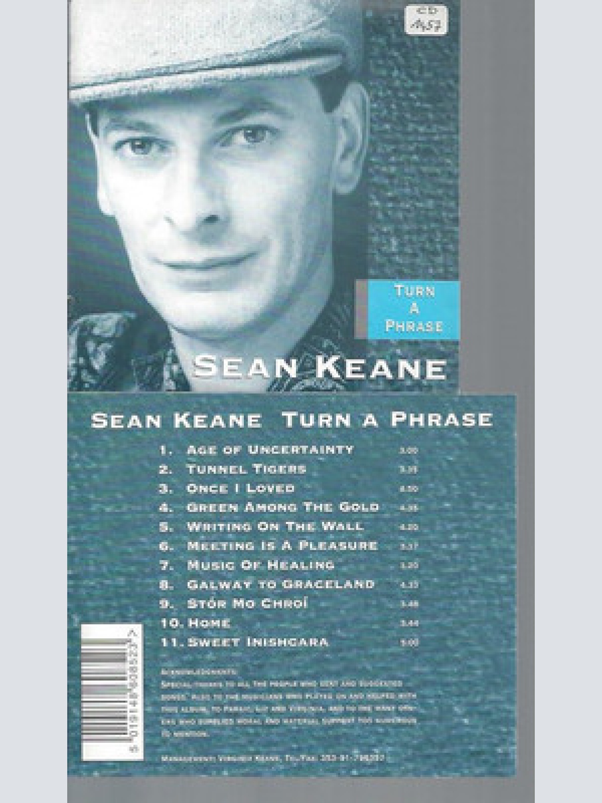 CD--SEAN KEANE TURN A PHRASE