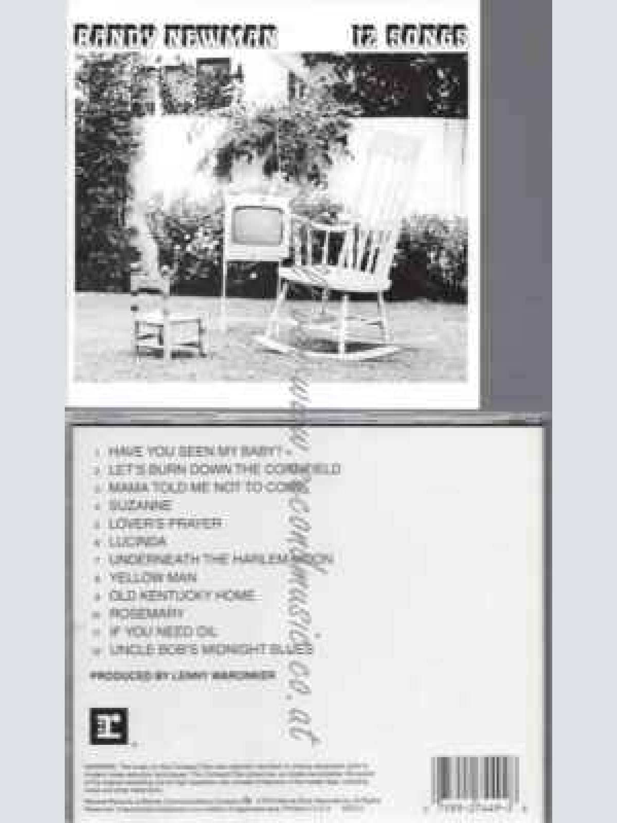 CD--RANDY NEWMAN | -- 12 SONGS