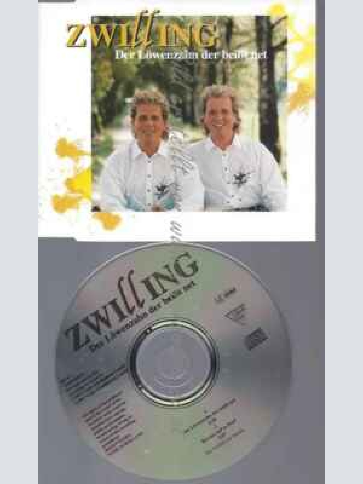 CD--EI UNS AUF'M DORF ()/ ZWILLING--DER LÖWENZAHN DER BEIßT NET