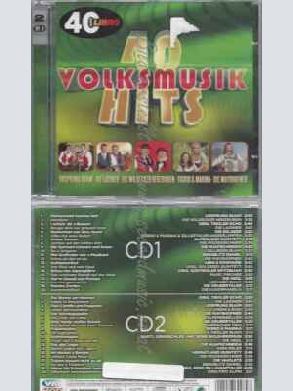 CD--40 Volksmusik Hits