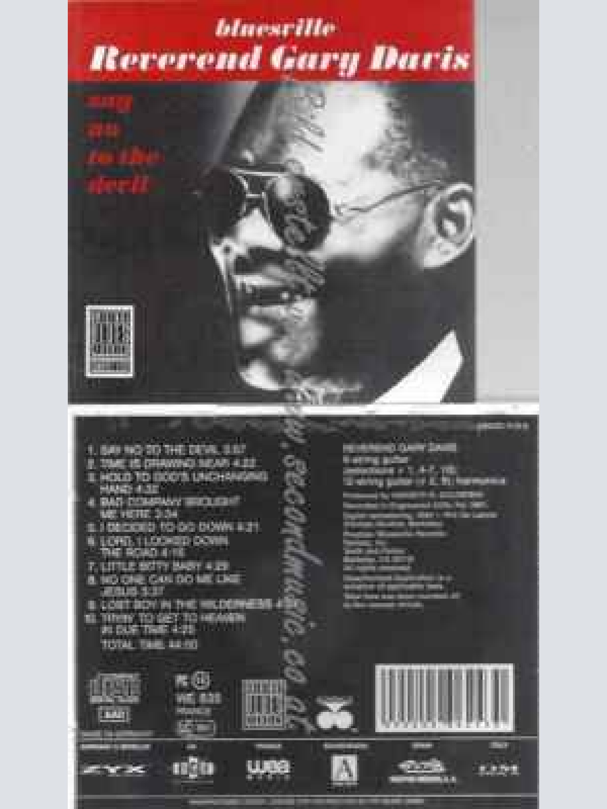 CD--Rev. Gary Davis | --Say No to the Devil (Bv-)