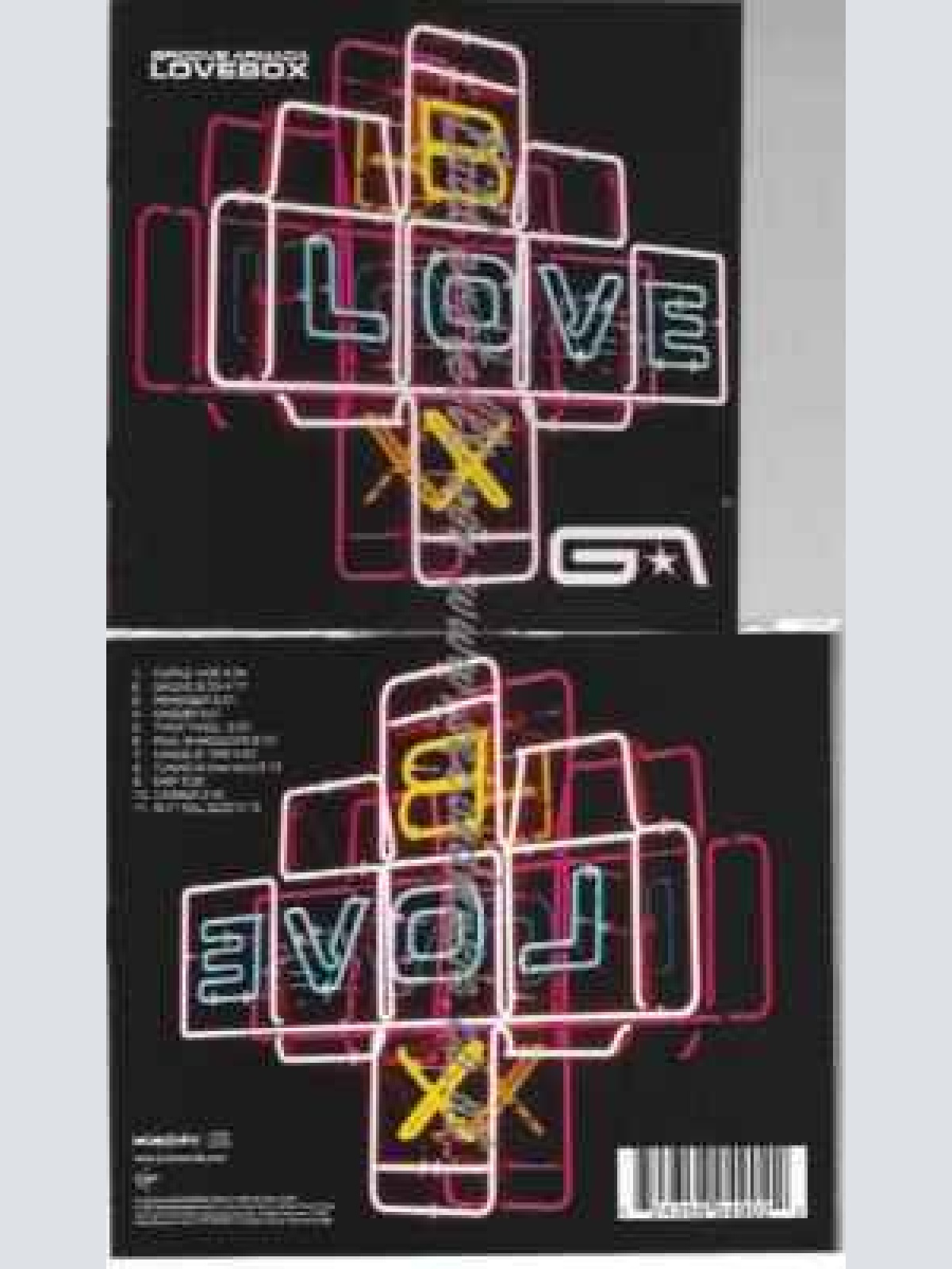 CD--Groove Armada | --Lovebox