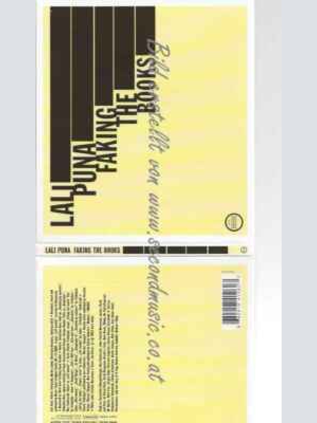 CD--Lali Puna | --Faking the Books