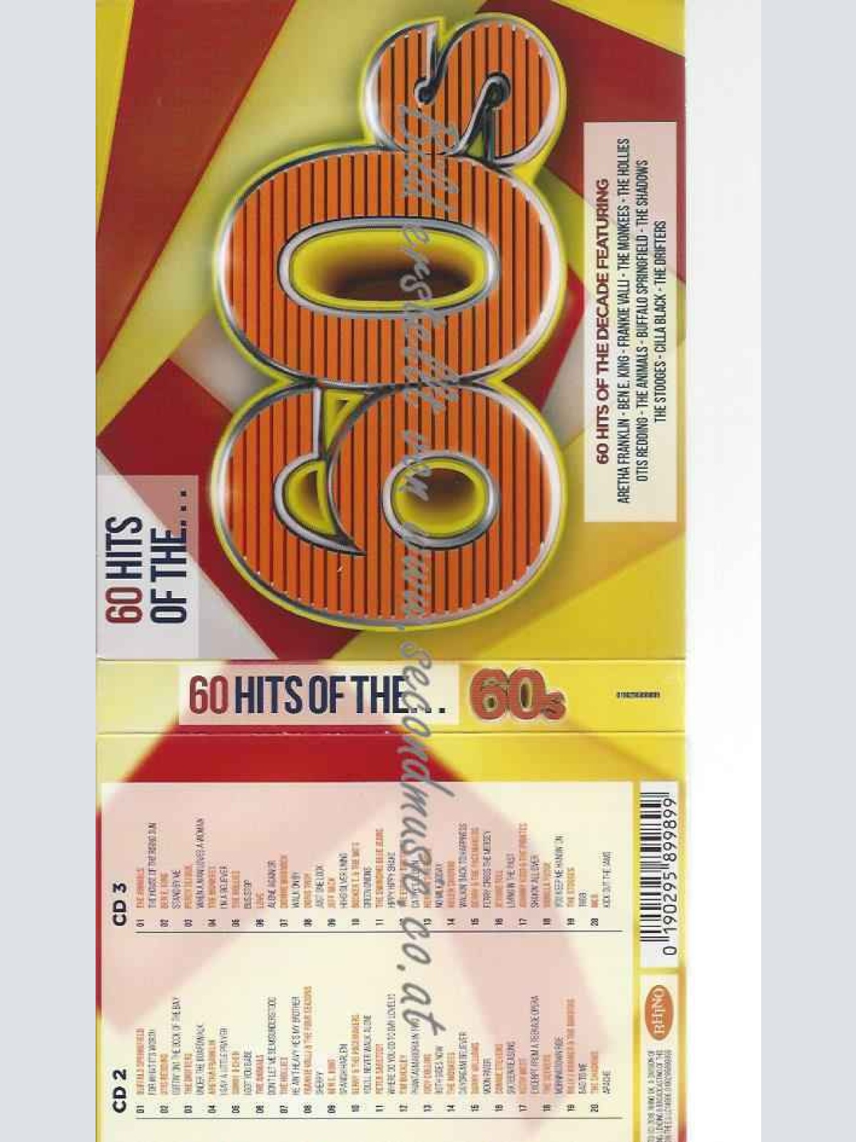 CD--Various Artists | -- Hits of the 60s