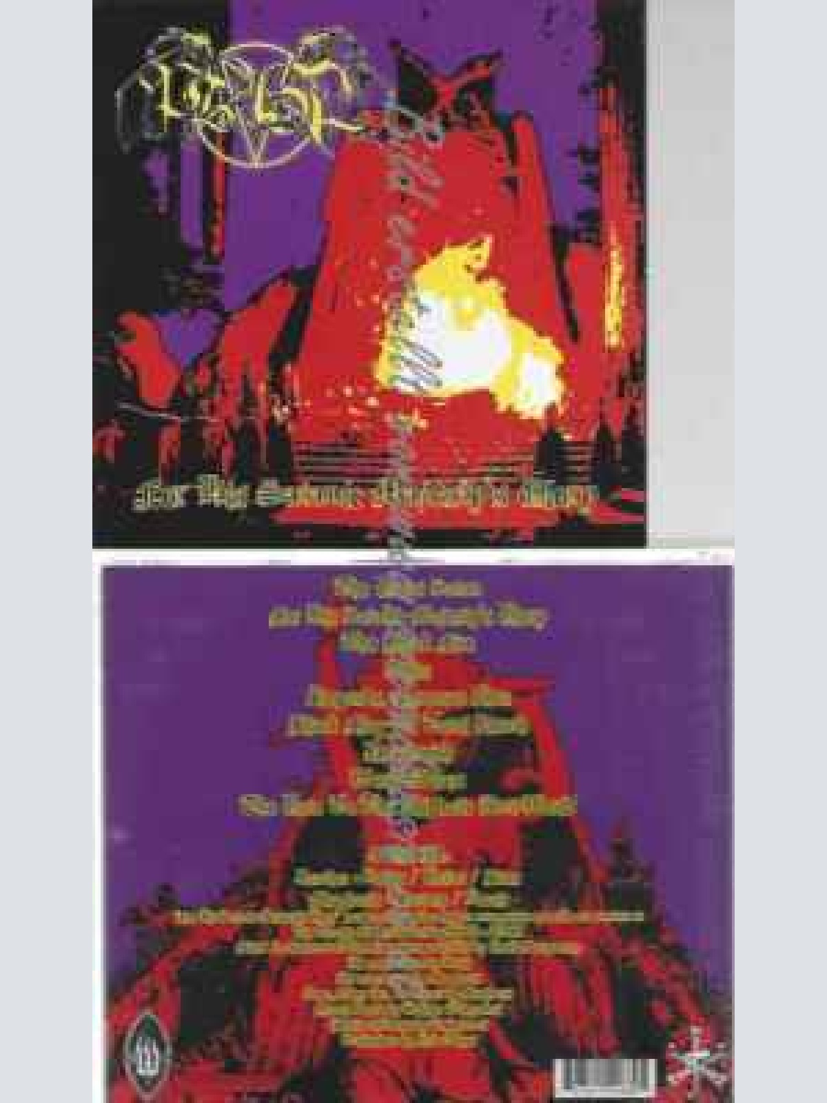 CD--Ptahil | --For His Satanic Majesty's Glor