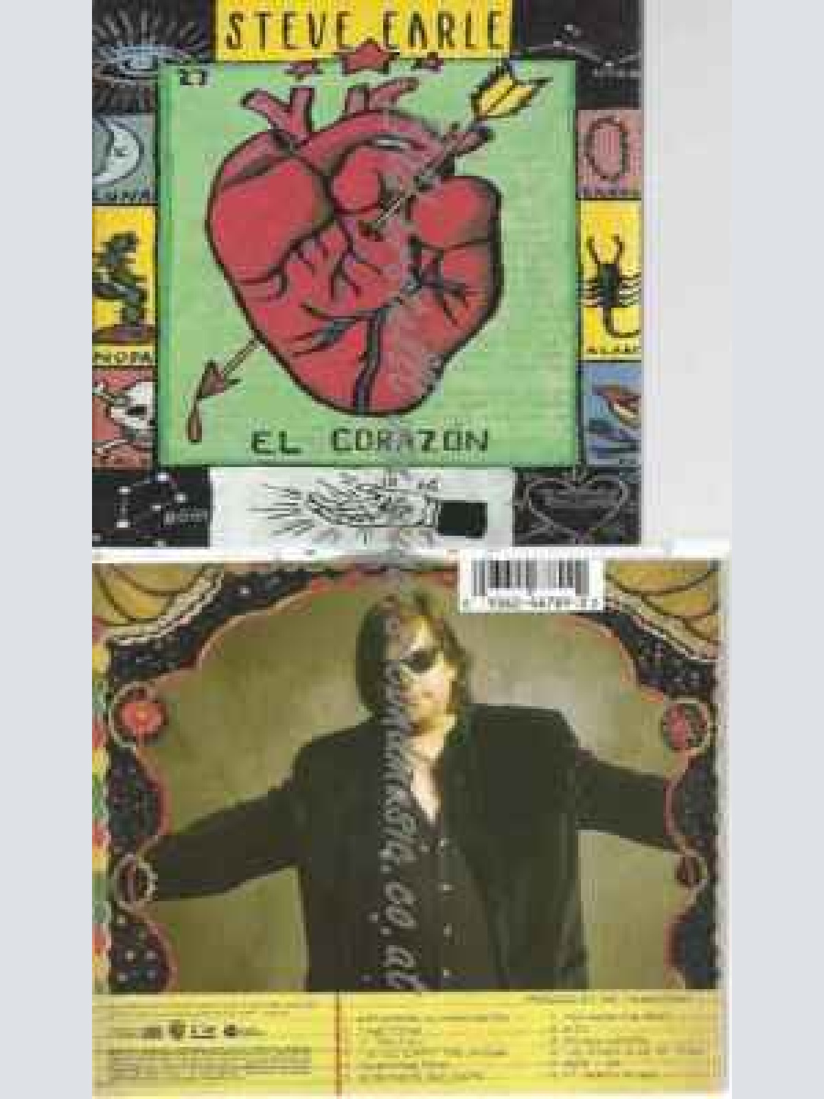 CD--Steve Earle | --El Corazon