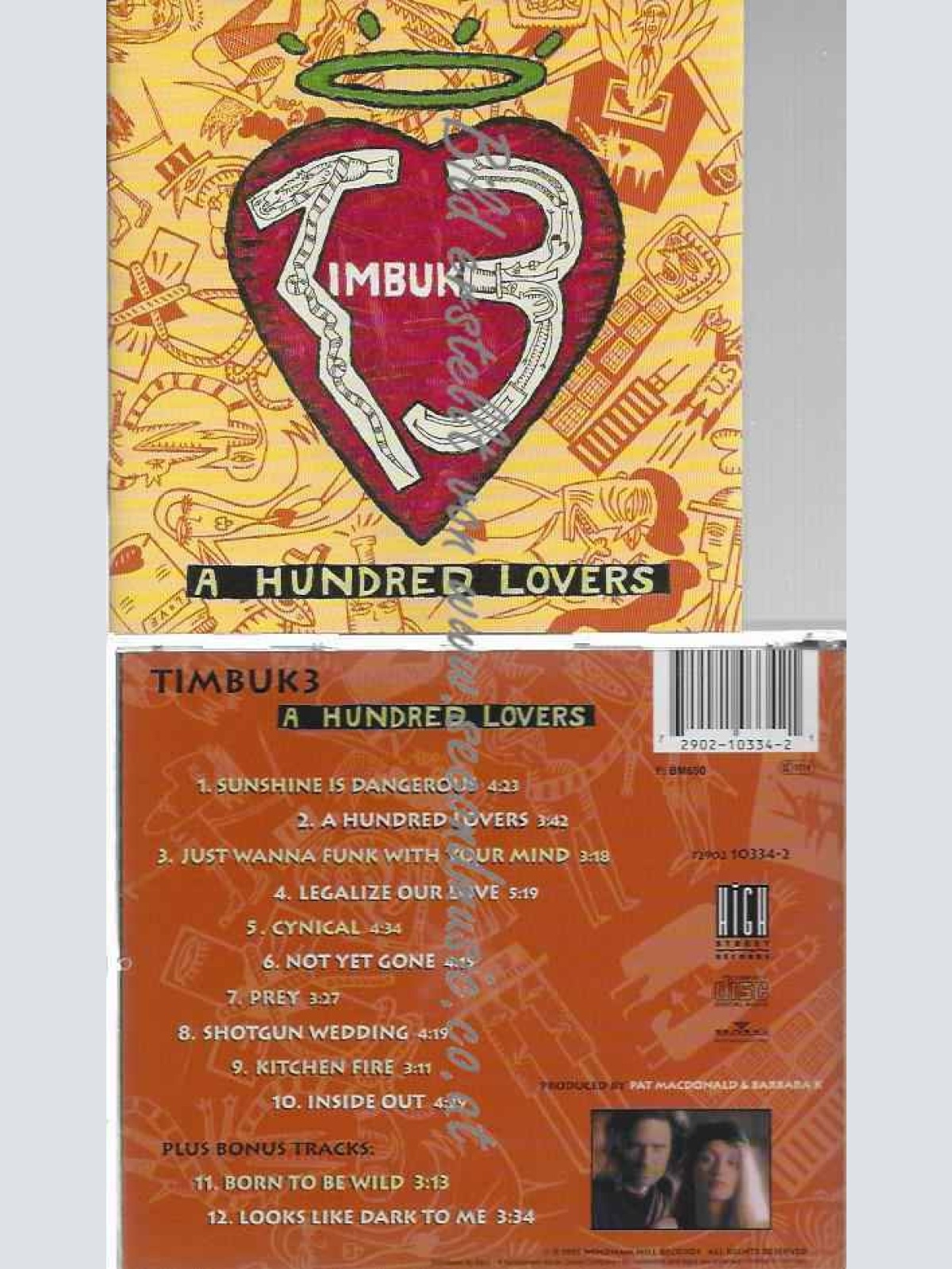 CD--Timbuk  | --A Hundred Lovers