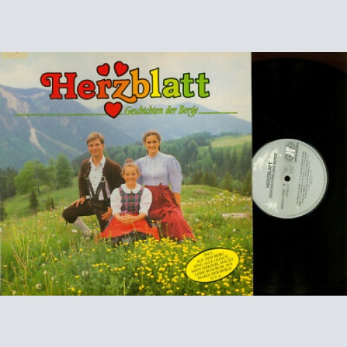 LP--HERZBLATT GESCHICHTEN DER BERGE