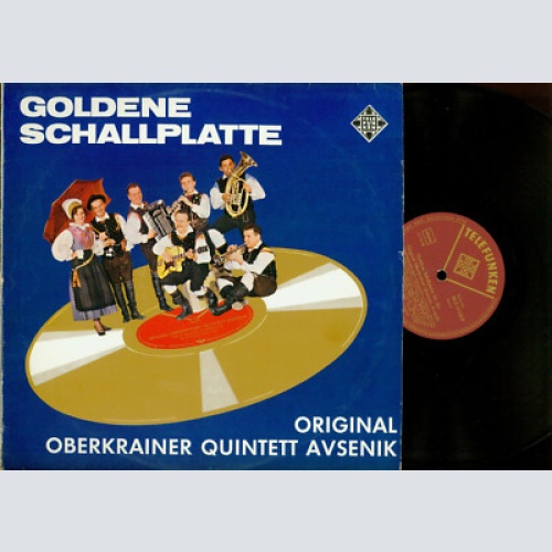 LP-- Goldene Schallplatte Für Das Oberkrainer Quintett Avensik / MONO BLE14320-P