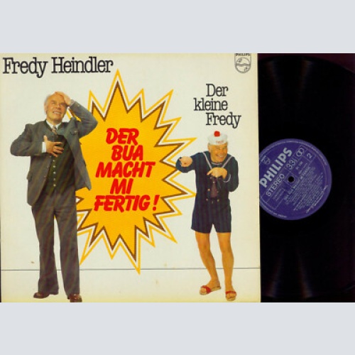 LP--   FREDDY HEINDLER DER BUA MACHT MI FERTIG