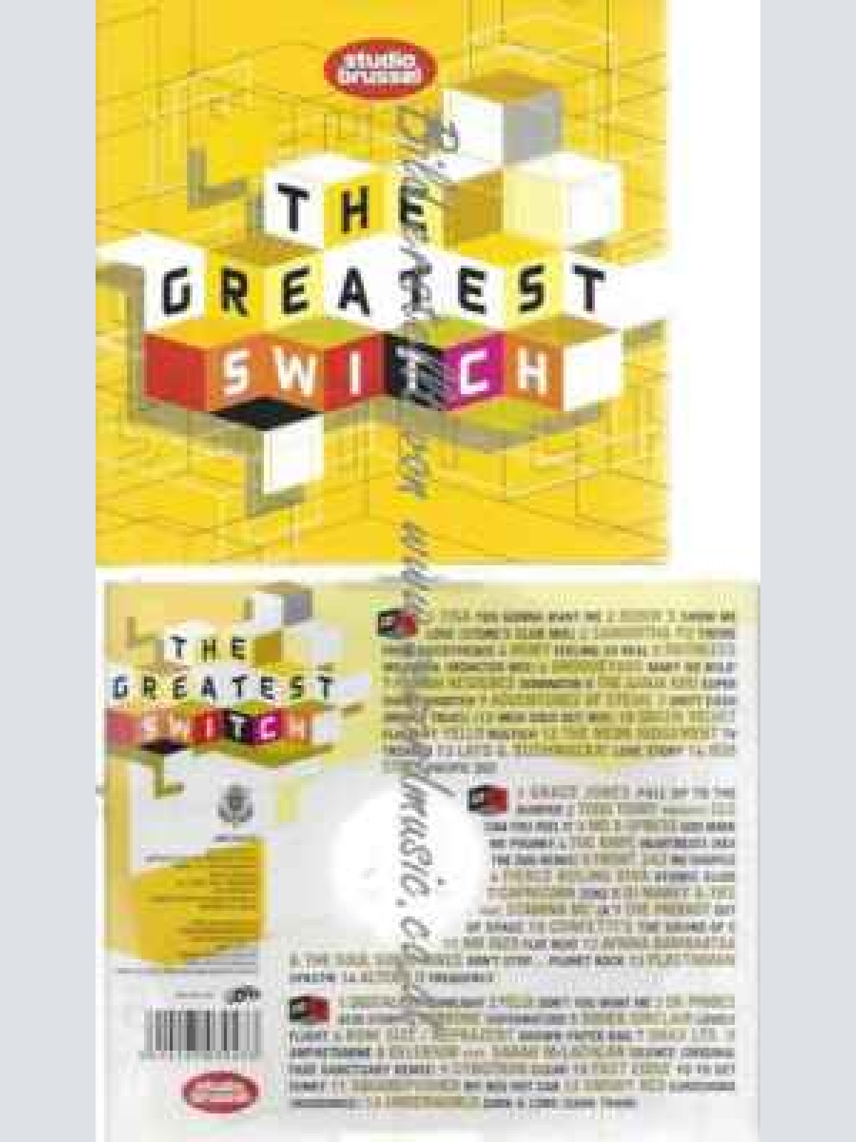 CD--Tensnake | --The Greatest Switch