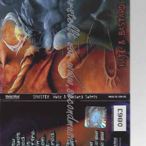 CD--astard Saints/ Sinister | --Hate