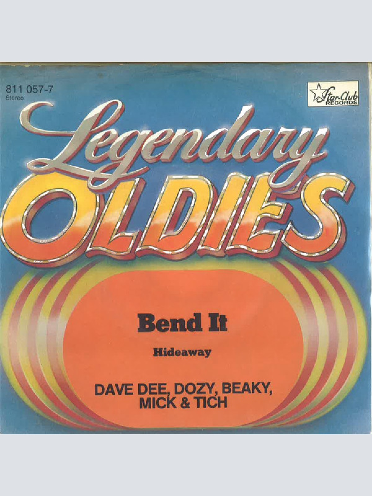 7", Single, RE Dave Dee, Dozy, Beaky, Mick & Tich - Bend It / Hideaway