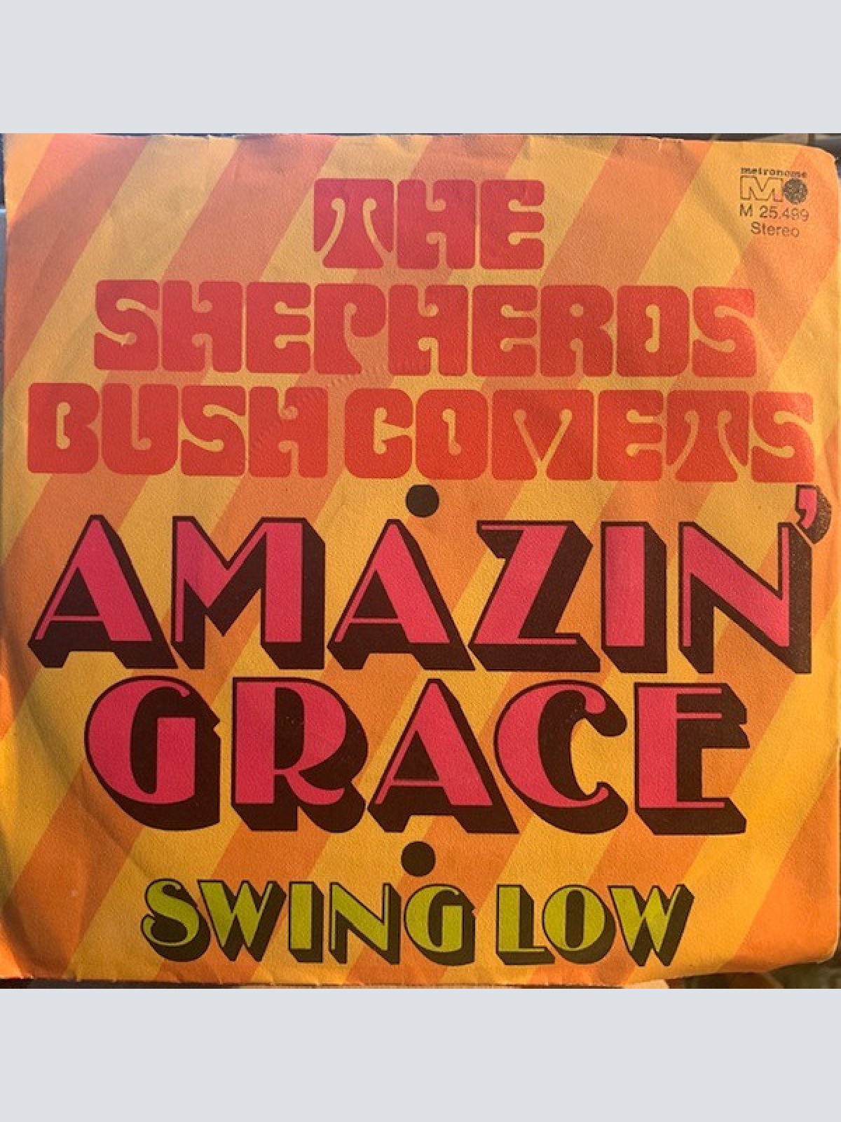 7", Single The Shepherds Bush Comets - Amazin' Grace