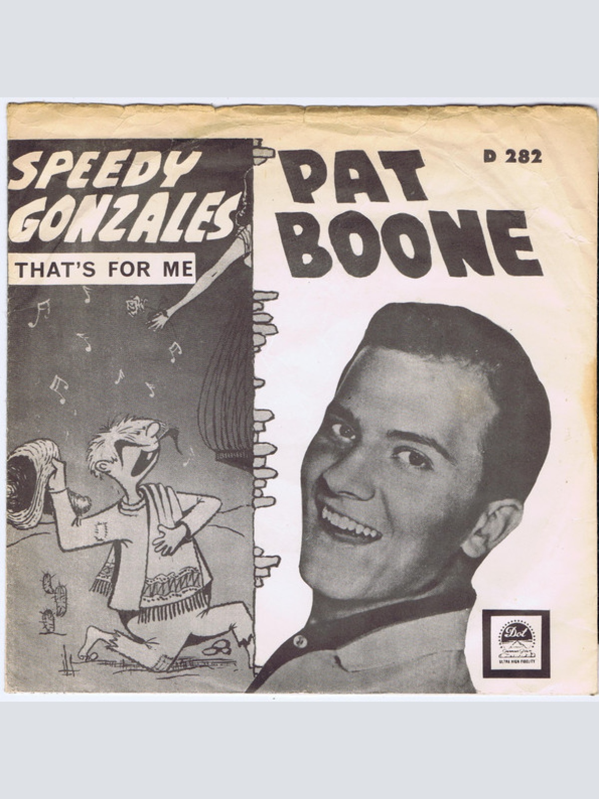 7", Single Pat Boone - Speedy Gonzales