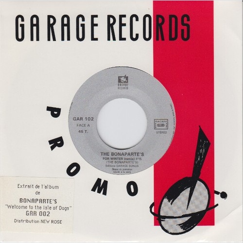 7", Promo The Bonaparte's - For Winter / Hymn