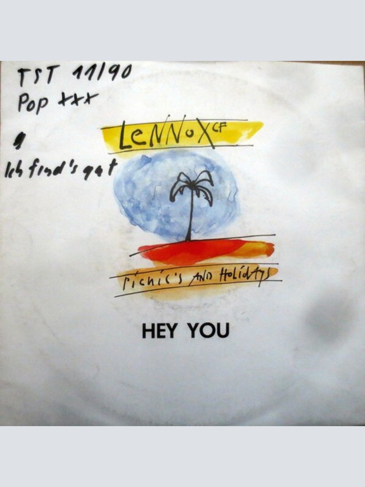 7", Single Lennox CF - Hey You