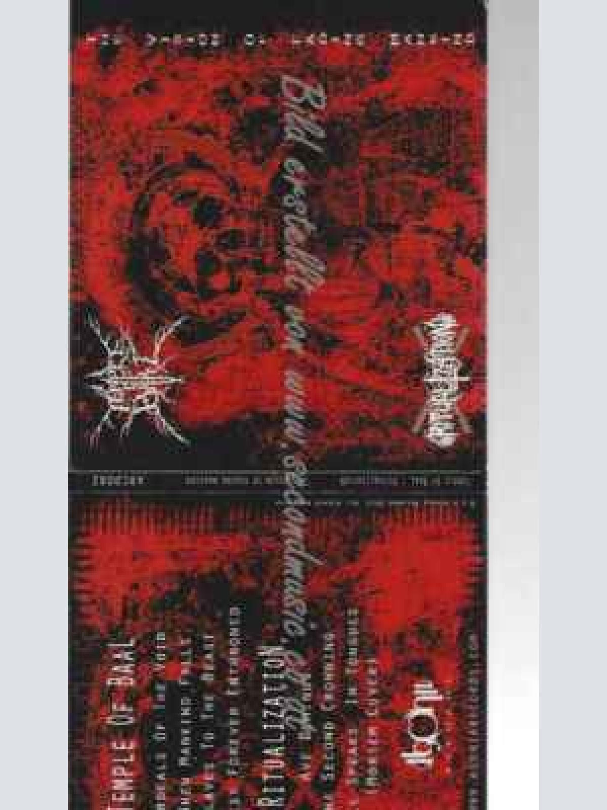 CD--Temple of Baal und Ritualization | --The Vision of Fading Mankind