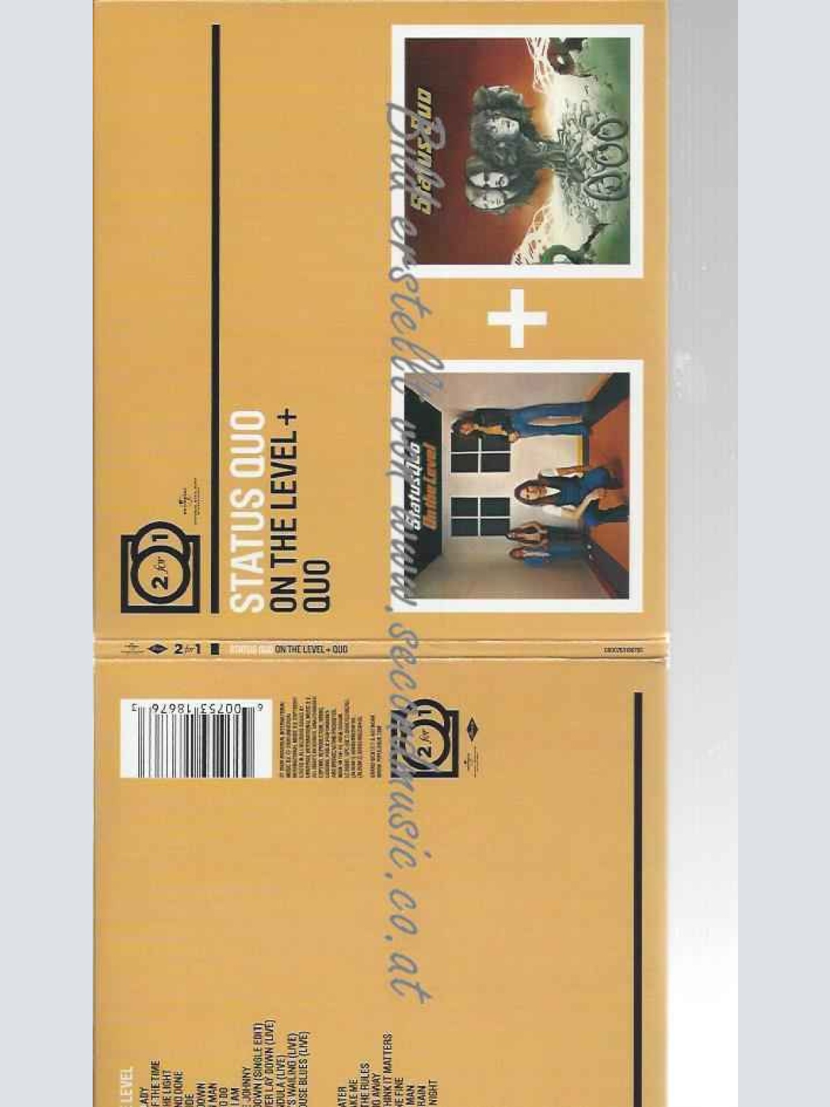 CD--Quo ohne Booklet)/ Status Quo | -- For : On The Level