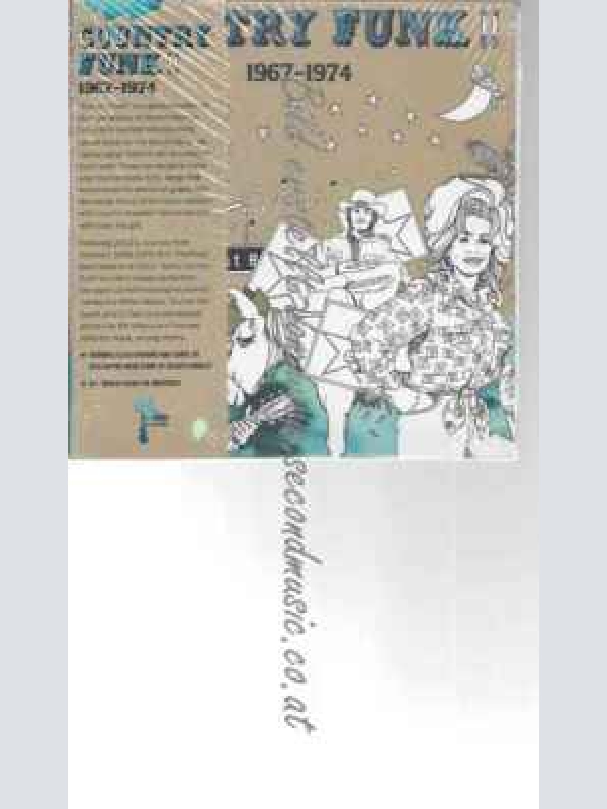 CD--Various | --Country Funk Vol.2 -1967-1974