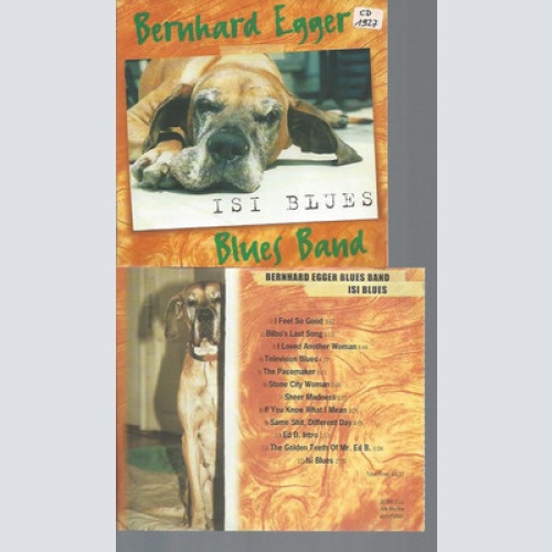 CD--BERNHARD EGGER BLUES BAND ISI BLUES