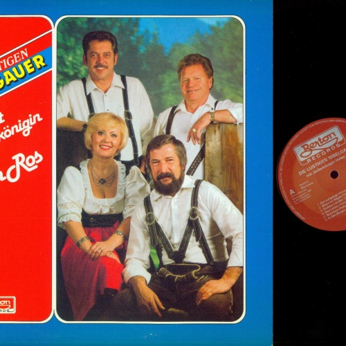 LP--Die lustigen Nibelungen  mit Jodlerköningin Helen Ros     // NM