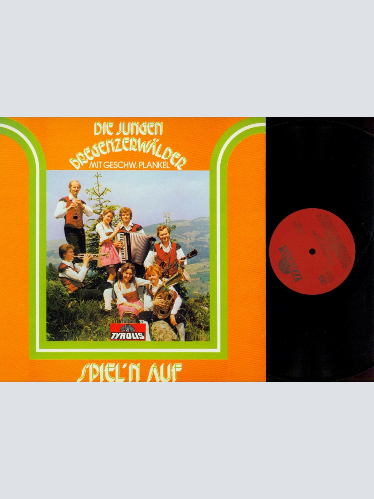 LP--Die jungen Bregenzwälder-- spiel'n auf      // NM