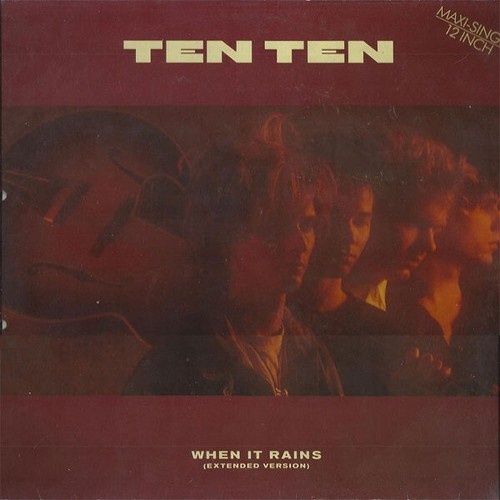 12", Maxi Ten Ten (2) - When It Rains