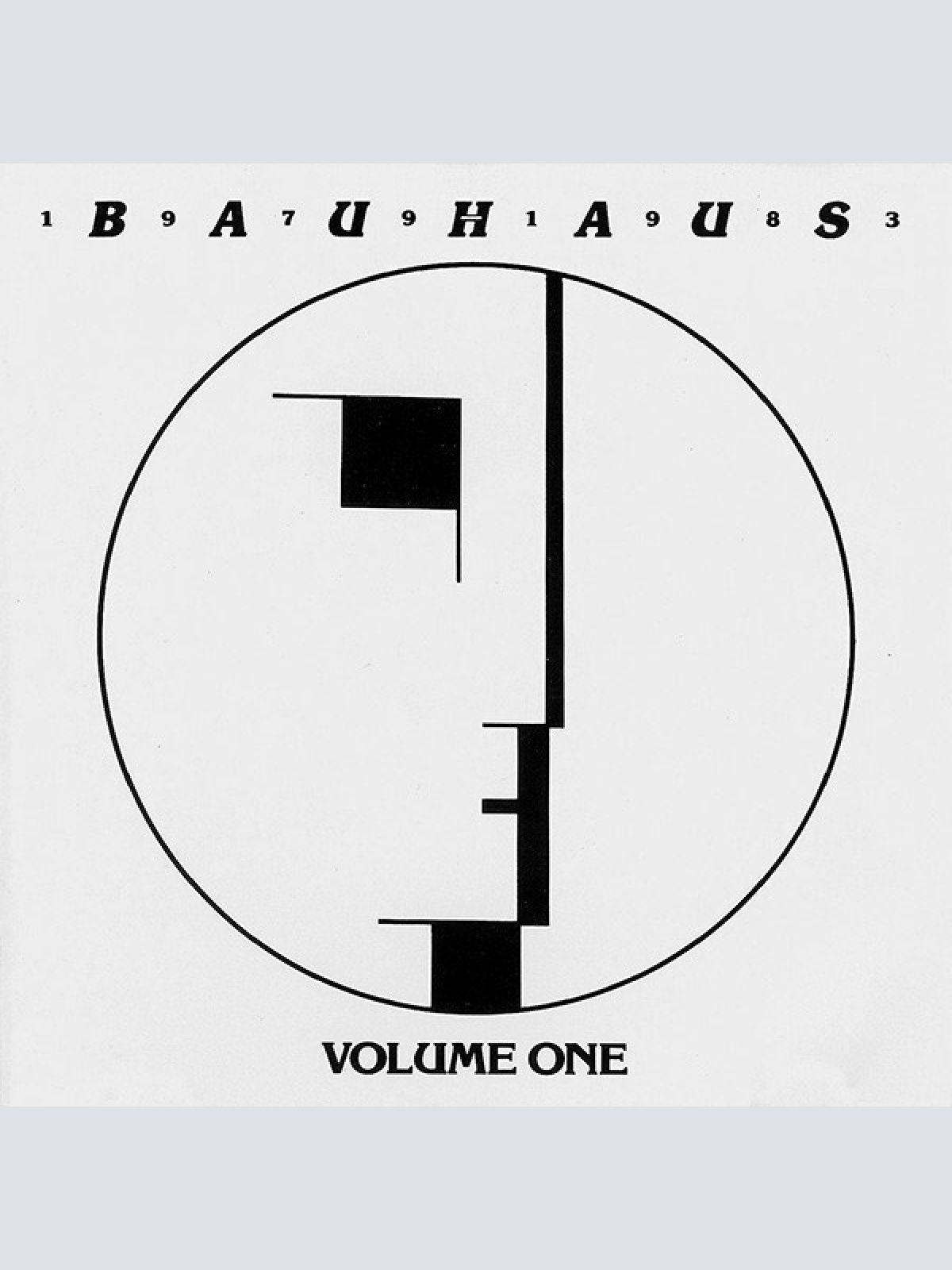 CD, Comp Bauhaus - 1979-1983 Volume One