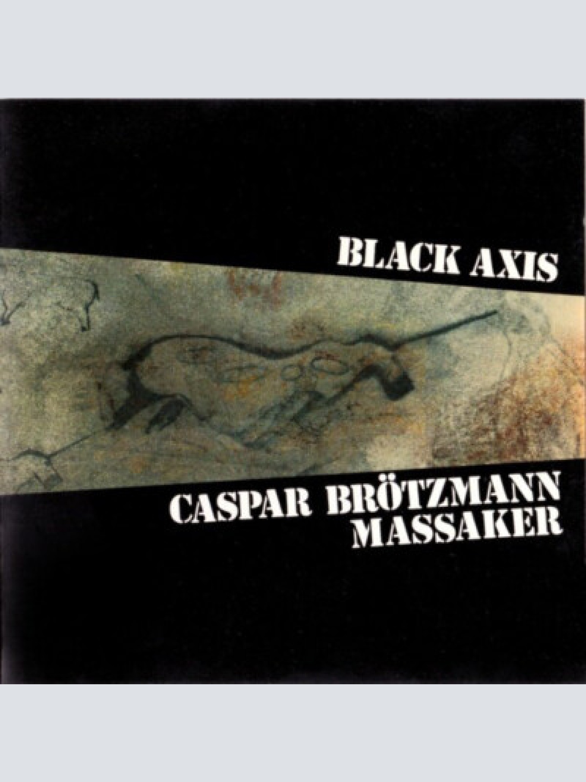 CD, Album Caspar Brötzmann Massaker - Black Axis