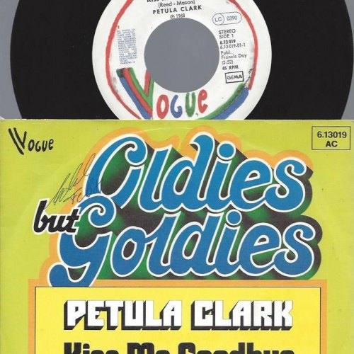 7"    Petula Clark  Kiss Me Goodbye / This Is My Song