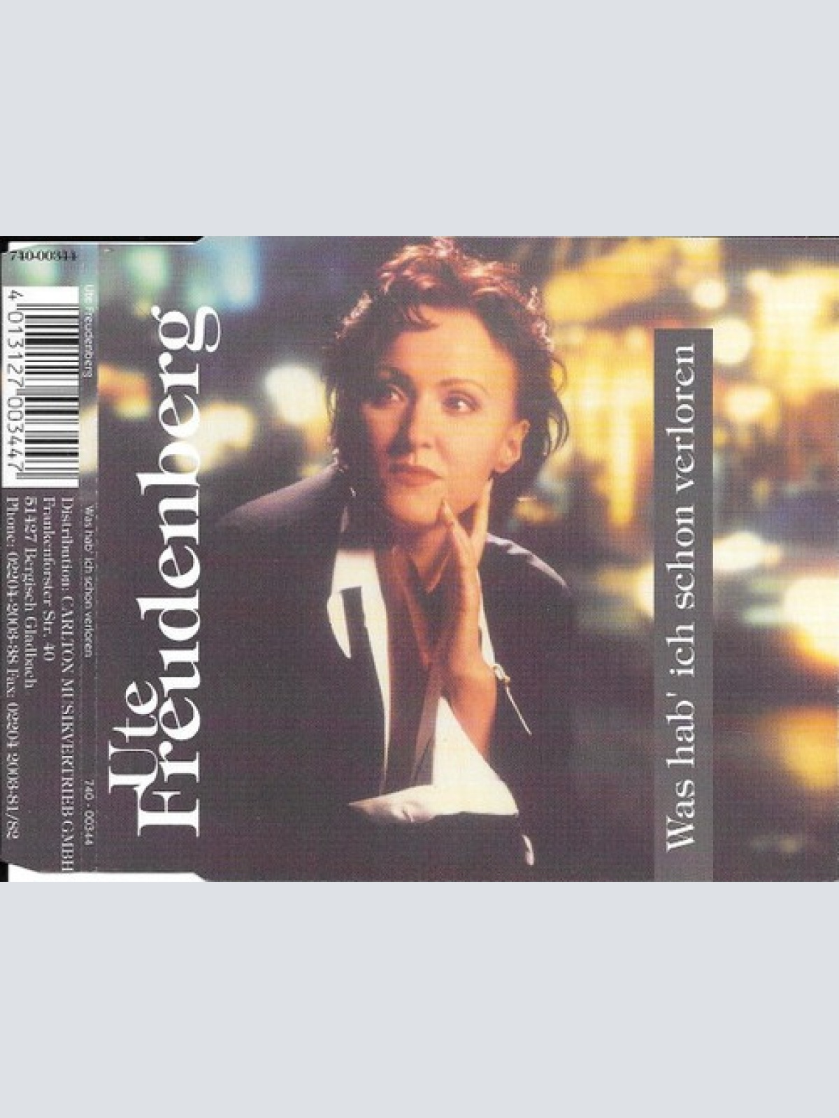 CD, Maxi Ute Freudenberg - Was Hab' Ich Schon Verloren