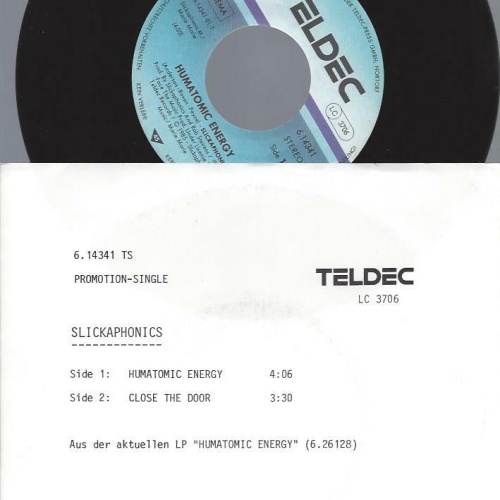 7"   Slickaphonics – Humatomic Energy// PROMO