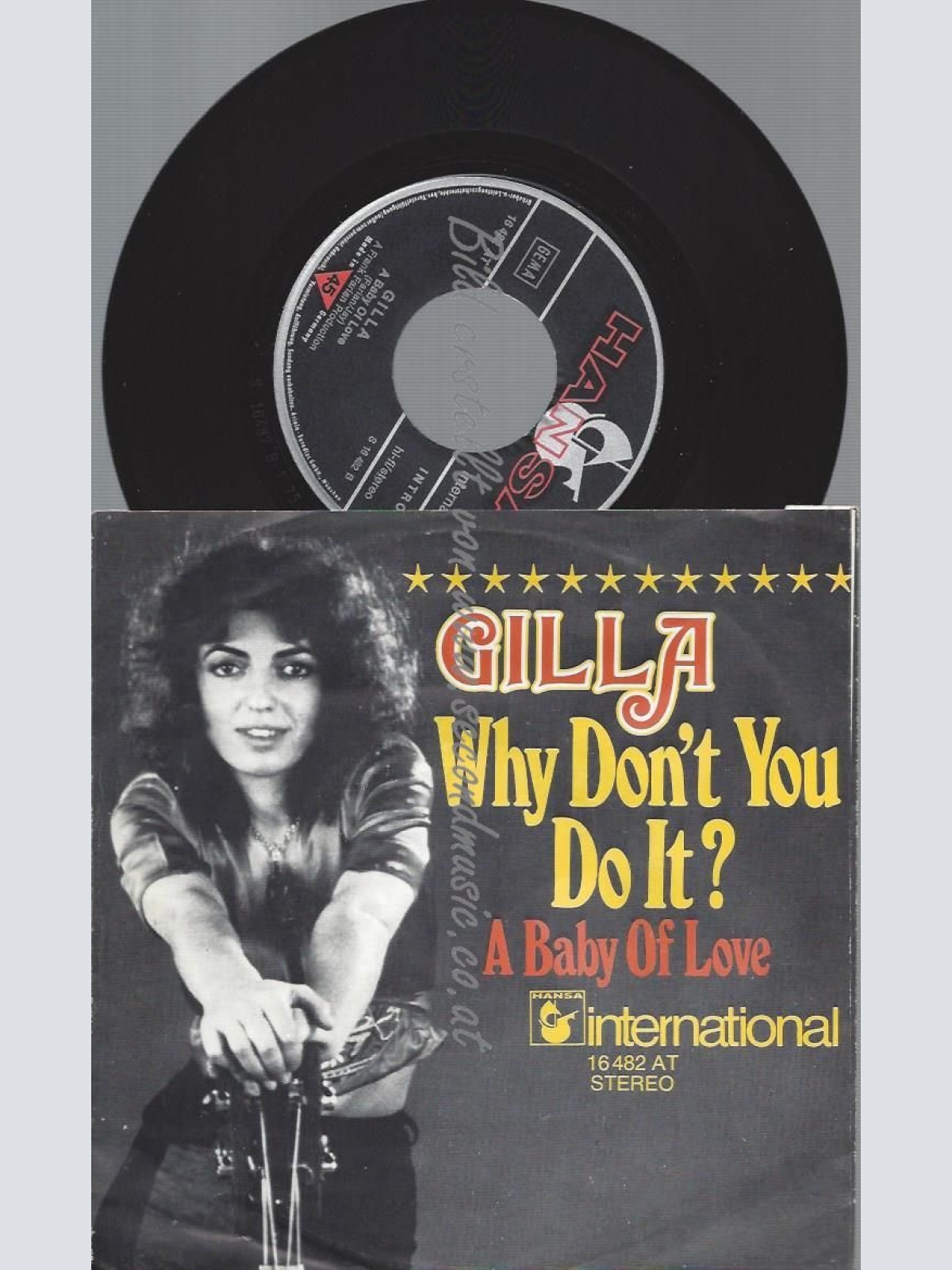 7"  Gilla – Why Don't You Do It