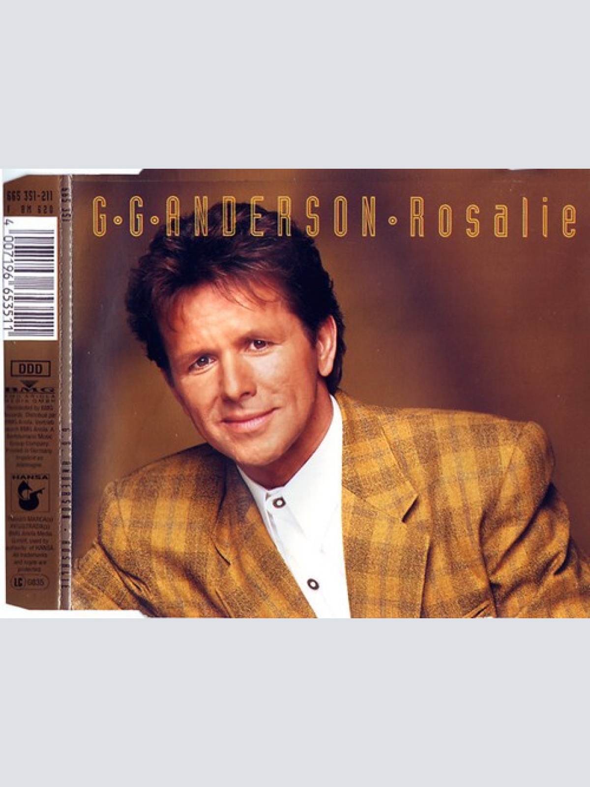 CD, Maxi G.G. Anderson - Rosalie