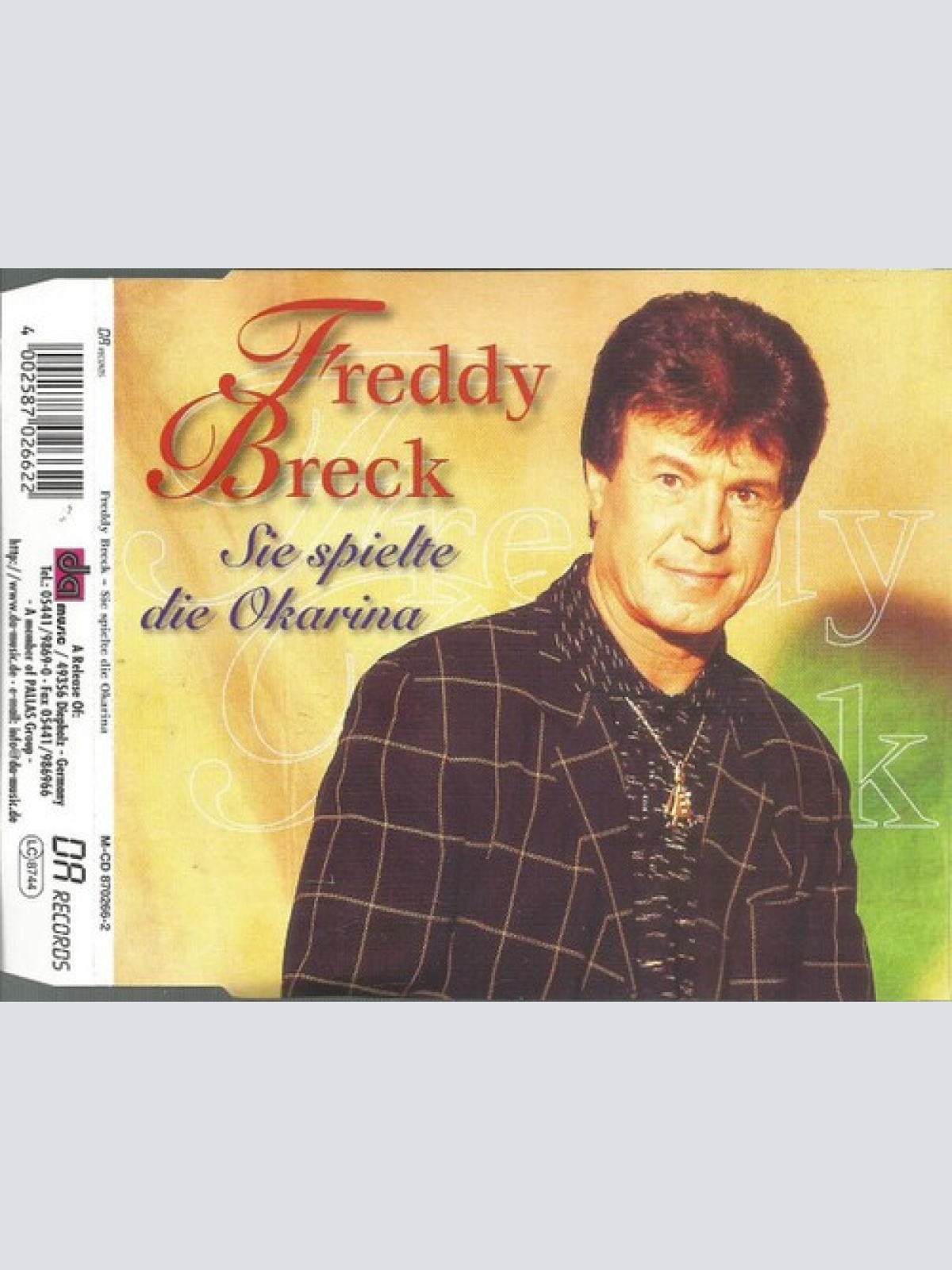CD, Maxi Freddy Breck - Sie Spielte Die Okarina
