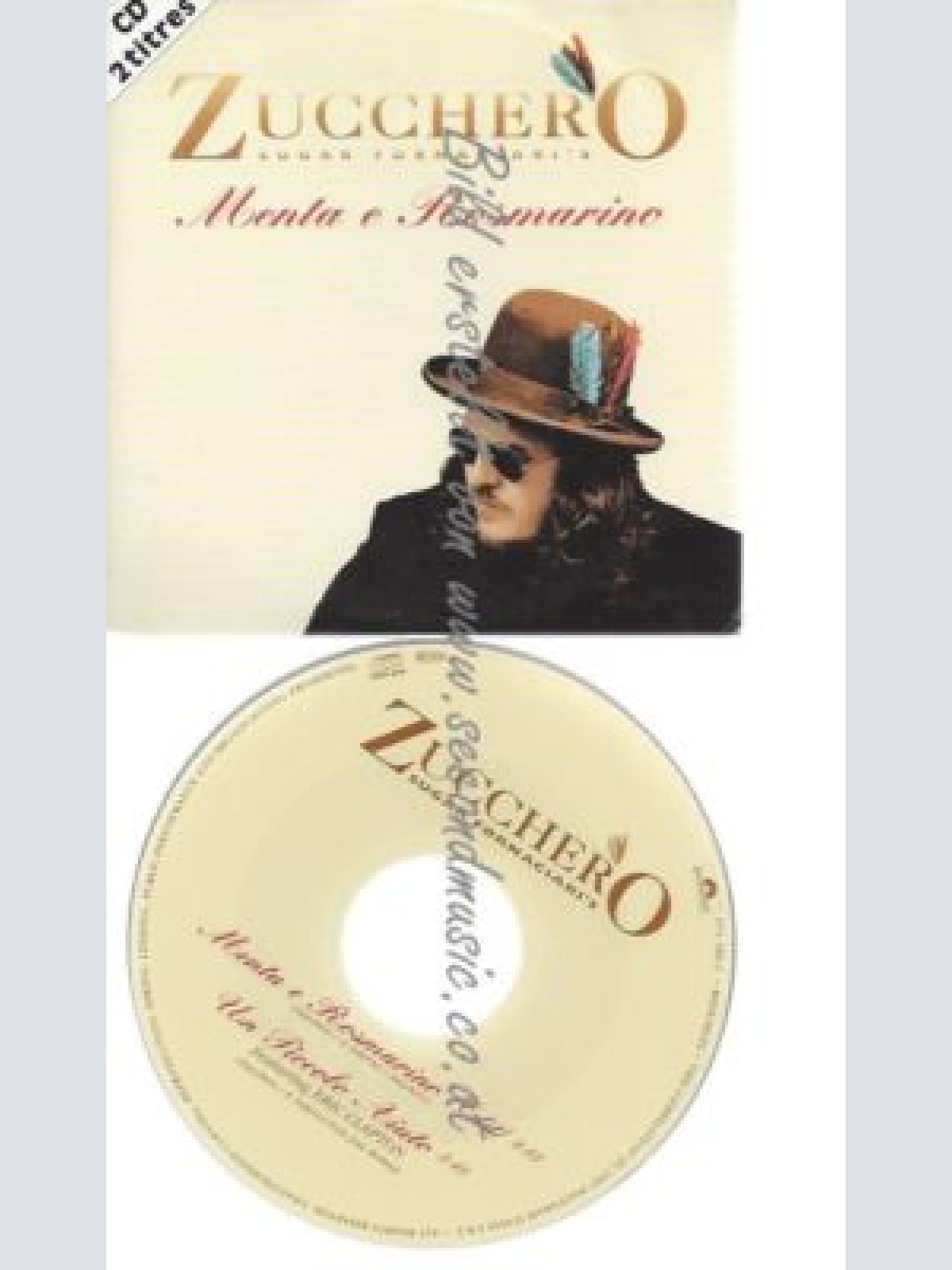 CD--ZUCCHERO FORNACIARI--    MENTA E ROSMARINO
