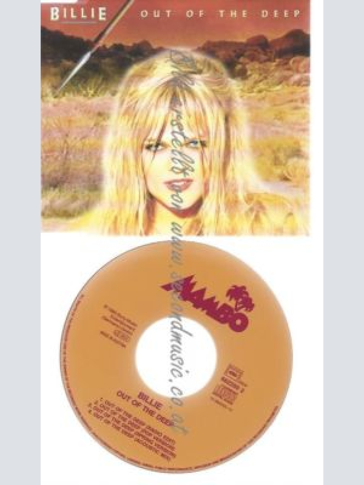 CD--BILLIE--    OUT OF THE DEEP - VERSIONS, -