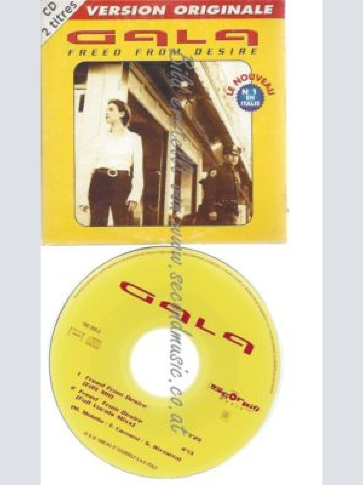 CD--GALA--    FREED FROM DESIRE - VERSIONS, -