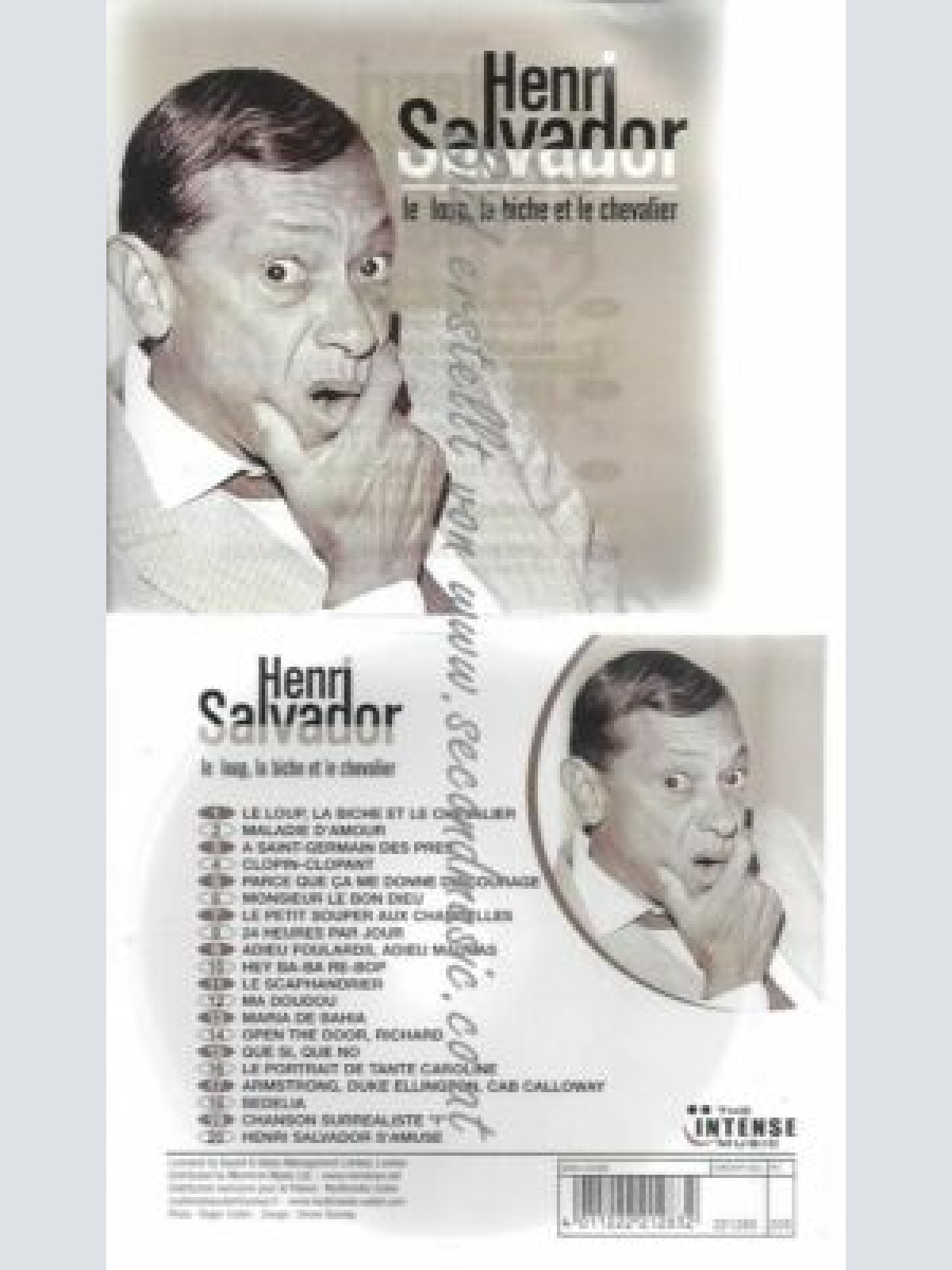 CD--HENRI SALVADOR--    LE LOUP, LA BICHE ET LE CHEVALIER