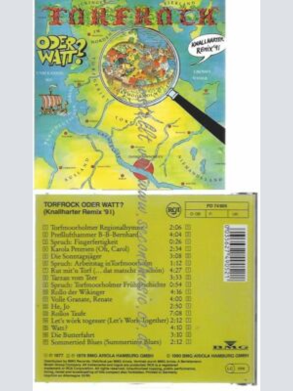 CD--TORFROCK--    ODER WATT -KNALLHARTER REMIX '-