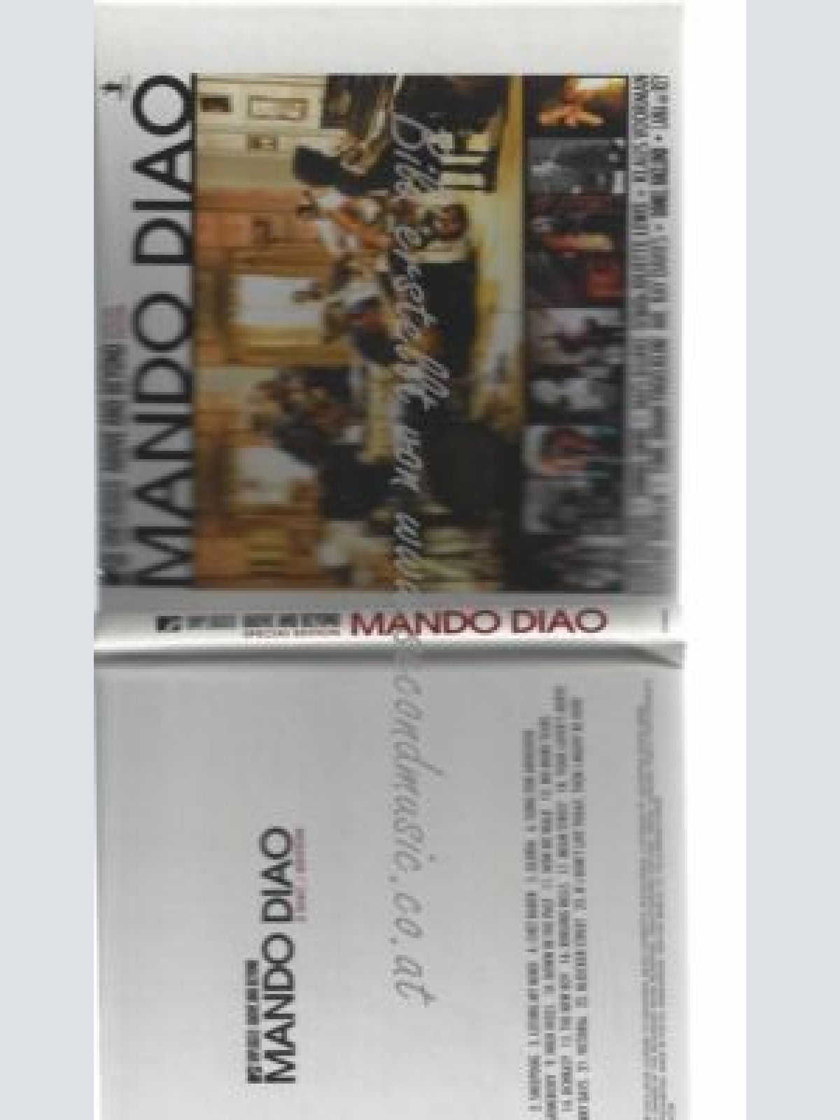 CD--MANDO DIAO--    MTV UNPLUGGED - ABOVE AND BEYOND
